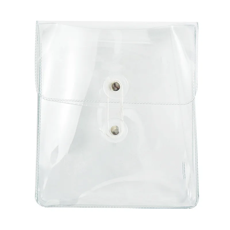 Корейский прозрачный пенал из ПВХ для хранения пеналы школьных принадлежностей