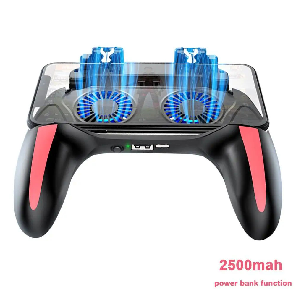 Игровая Подставка-кулер мобильный телефон охлаждающий вентилятор контроллер