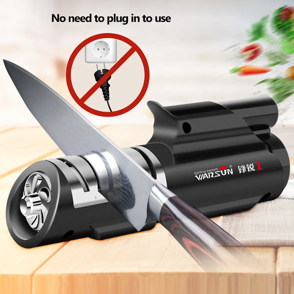 

Professional Cutter Sharpening Stone Tool Wireless Electric Cut Sharpener USB Rechargeable Motorized Grindstone Kitchen Tools
