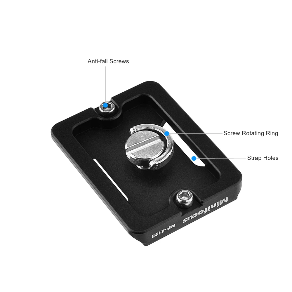 Универсальная алюминиевая БЫСТРОРАЗЪЕМНАЯ пластина 2 шт. подходит для Arca Swiss