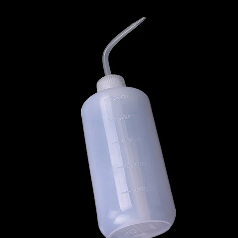 

250ml Plastic Laboratory Dropping Bottle Microlandscape Succulent Plant Watering Pot Incurved Bottleneck Lubricating Oil Bottle