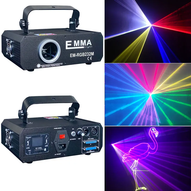 1 2 ватт rgb ttl/аналоговый модуляции лазерный светильник шоу/DMX ILDA лазерное/этапа