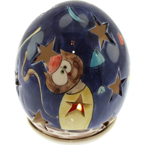 

Authentic China Night Hunter Egg Candle Holder