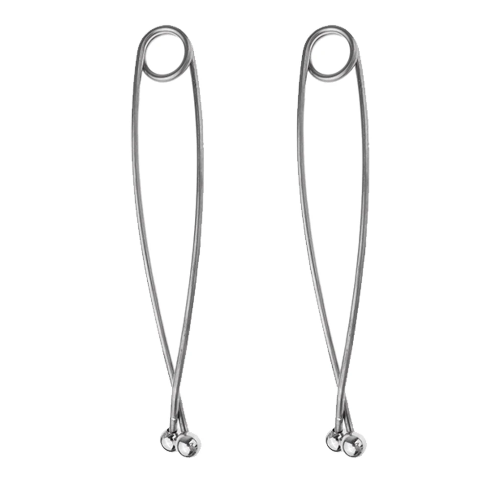 2 шт. нержавеющая сталь рыба Скоба рота распорка пружинный крюк Держатель