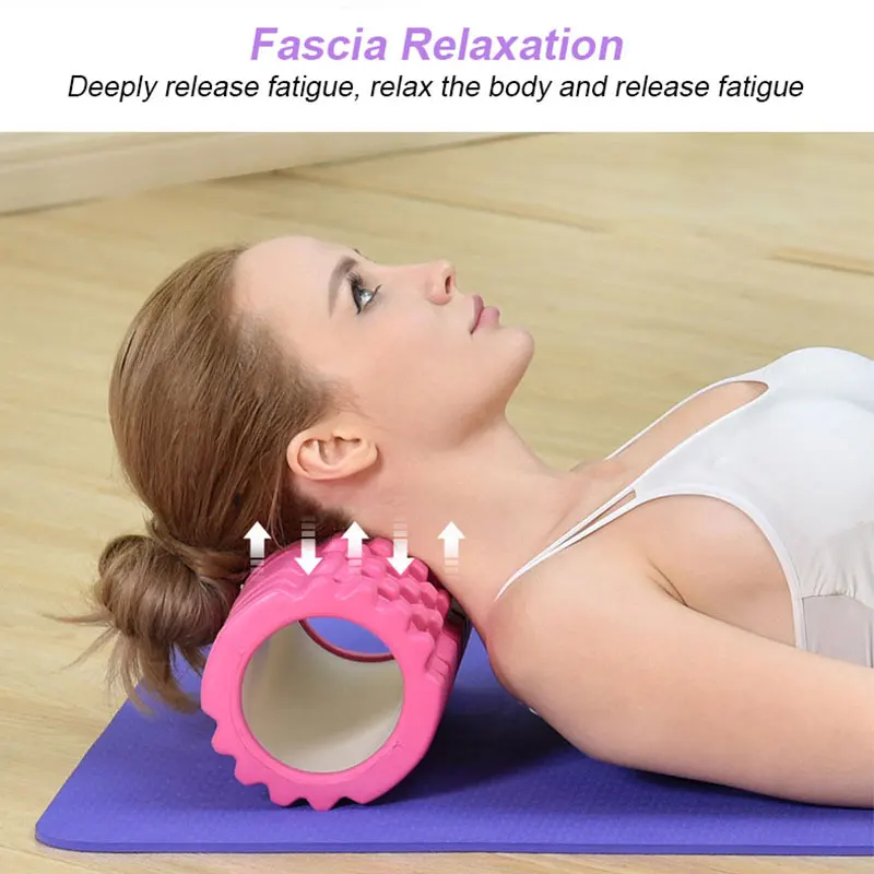 Колонка йога блок фитнес оборудование Пилатес Eva пена ролик тренажерный зал