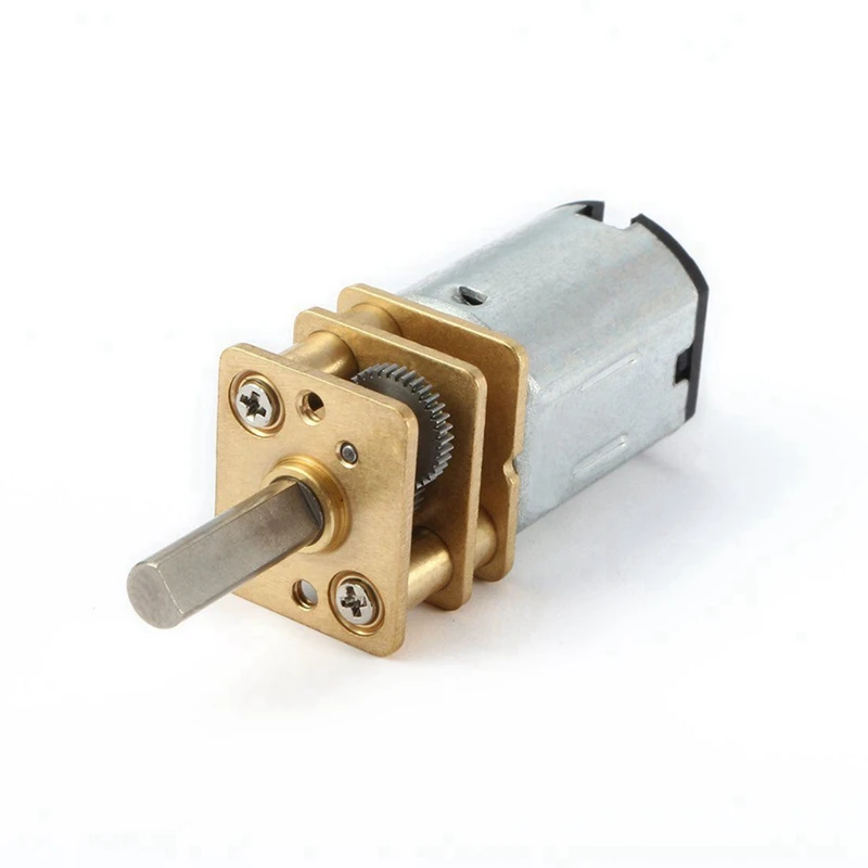 

2PCS DC 6V 300RPM Micro-Speed Reduction Motor Mini Gear Box Motor, DC 6V 300RPM & DC 12V 600RPM
