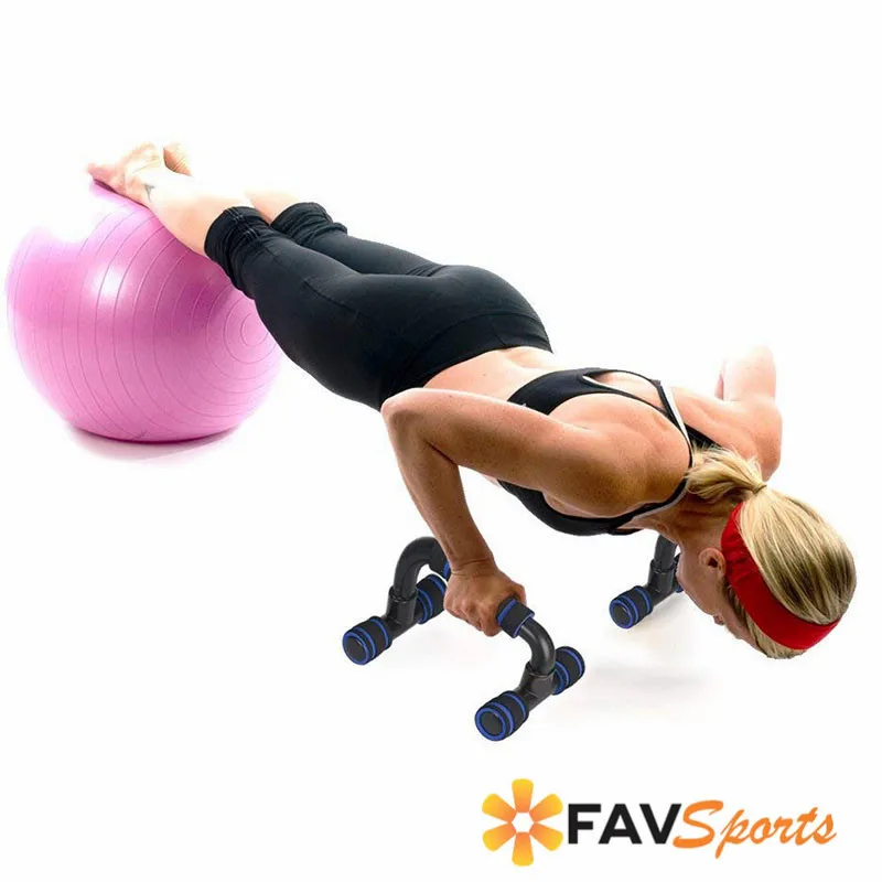 FAVSPORTS Push Up Bar Stand Pushup Board тренировочный тренажер для груди губка захватываемый рук
