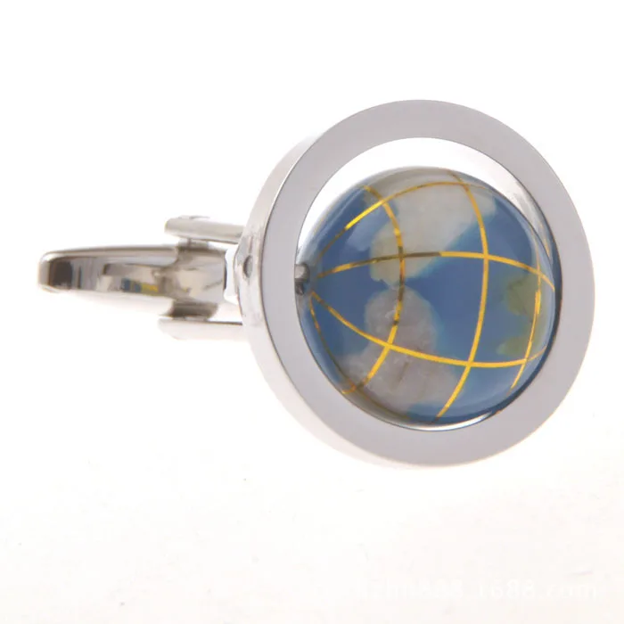 

2021 New Stainless Steel Trendy Round CN(Origin) Copper Luxury Jewelry Cufflinks For Men