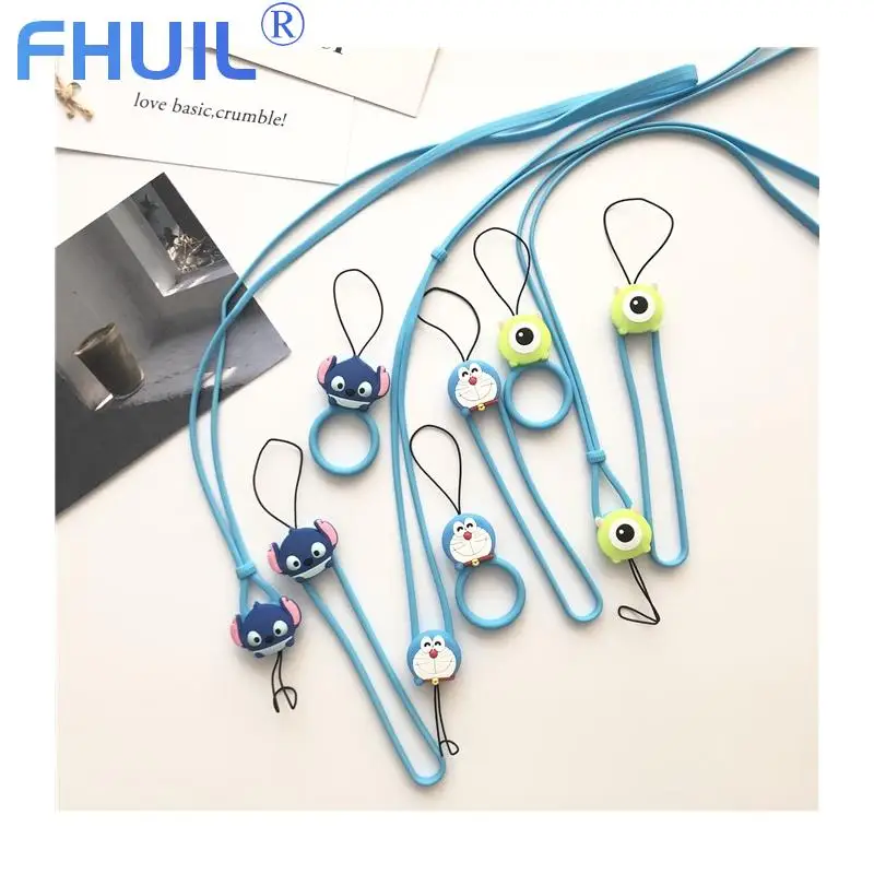 Цепочка для телефона милый ремешок мобильного кольцо пальца шеи держатель