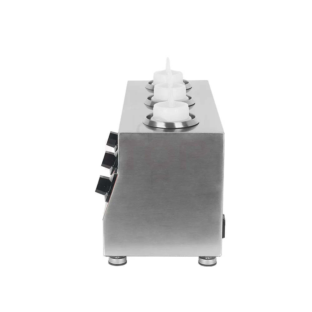 220 В коммерческий подогреватель шоколада соуса Электрический из нержавеющей