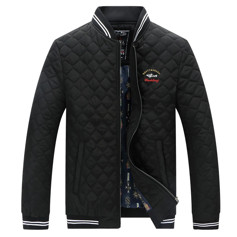Высокое качество Весна Осень для мужчин Slim Fit shark мужчин s куртки M-4XL парка Повседневная брендовая одежда Eden верхняя одежда новейшая кукла с акулой