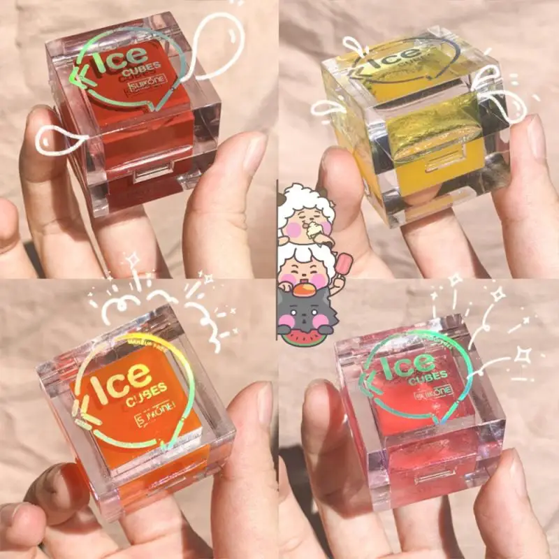 Увлажняющий бальзам для губ Small Cube с фруктовым вкусом отшелушивающая губная