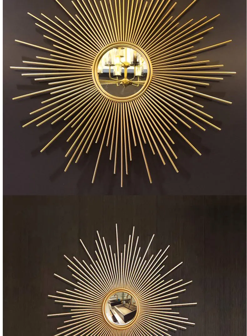 Европейское зеркало для дома декоративное гостиной ванной душевое подвесное