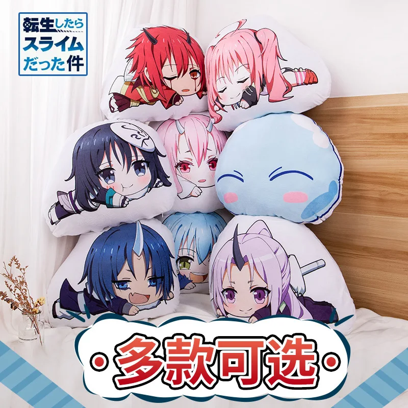 

Anime That Time I Got Reincarnated as a Slime Soft Plush Doll Stuffed Toys Student Cartoon Throw Pillow Cushion Xmas Gifts