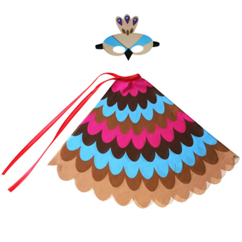 Карнавальный костюм детский для мальчиков с изображением птиц крылья животных