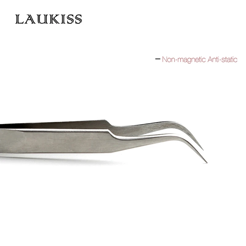 Пинцет для бровей Изогнутые прямой ногти искусство стразы маникюрные щипцы