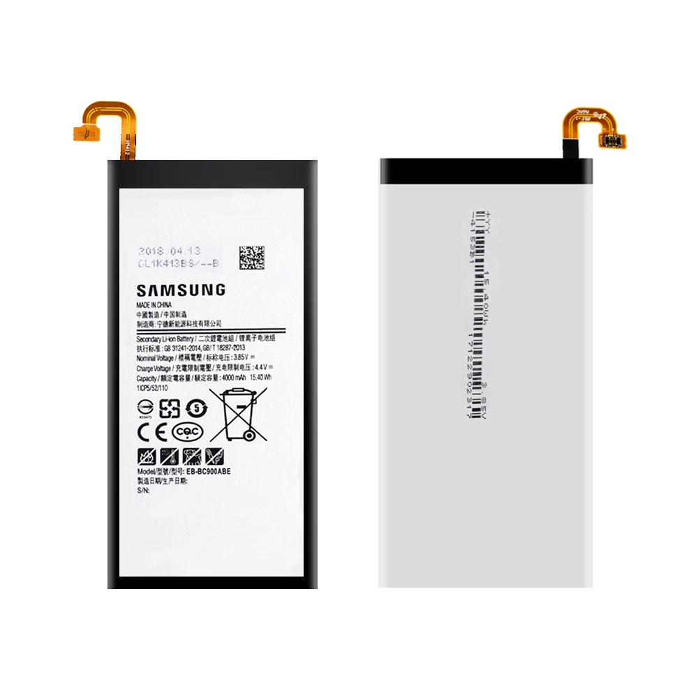 100% Оригинальный аккумулятор для Samsung Galaxy C9 Pro EB BC900ABE SM C9000 C900F 4000mAh Li Polymer Akku + Инструменты|Аккумуляторы