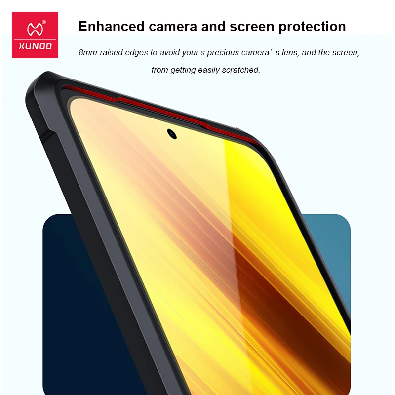 Чехол для POCO X3 NFC чехол Xundd с &quotвоздушной подушкой&quot Pocophone M3 F2 F3 Pro защитный
