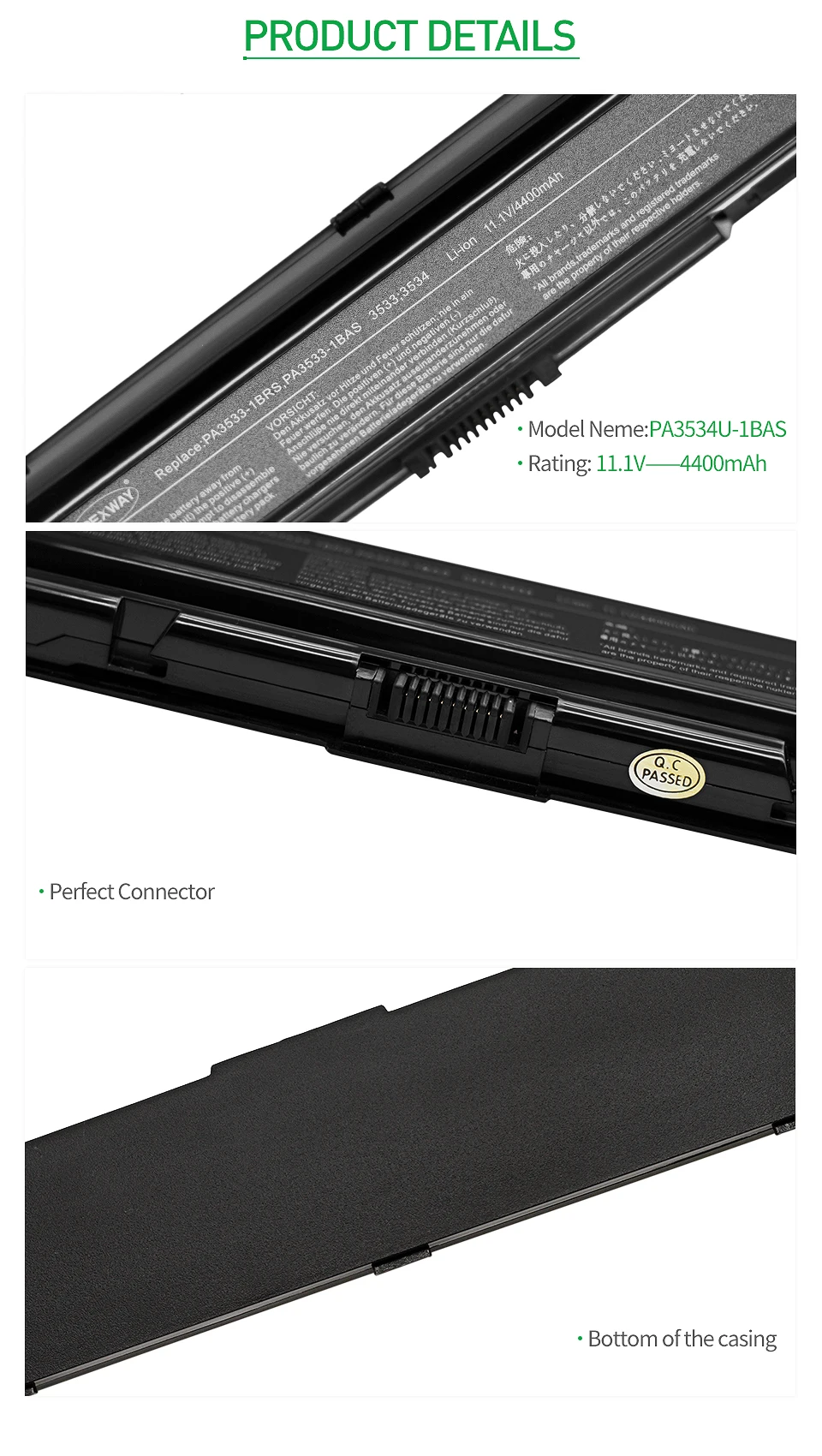 4400mAh лаптоп с Батарея для Toshiba Satellite PA3534 L455D L500 L500D L505 L505D L550 L550D L555 L555D M200 Pro A200 A210 A300