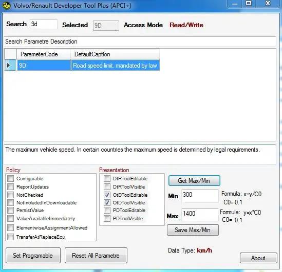 Devtool 2 инструмент для разработки Plus (APCI +) V1.1 для volvo