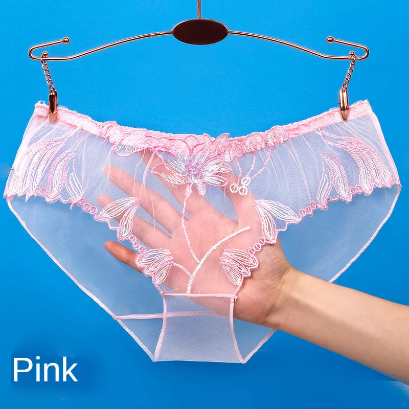 Сексуальное нижнее белье для женщин кружевные трусики с низкой талией дышащее