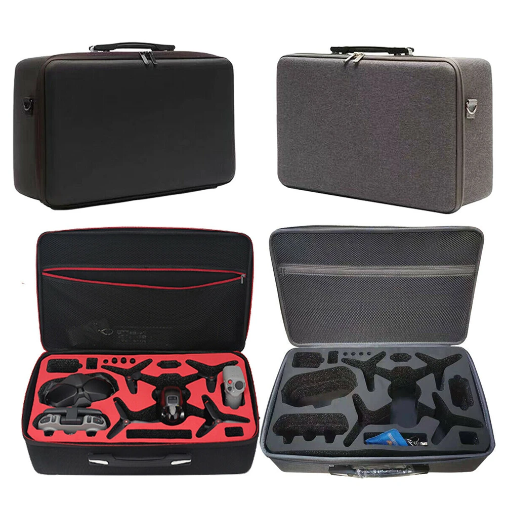 EVA Shockproof Storage Carrying Bag Case Box Handle For DJI FPV Combo RC Drone Large Capacity High-Quality Zipper Practical