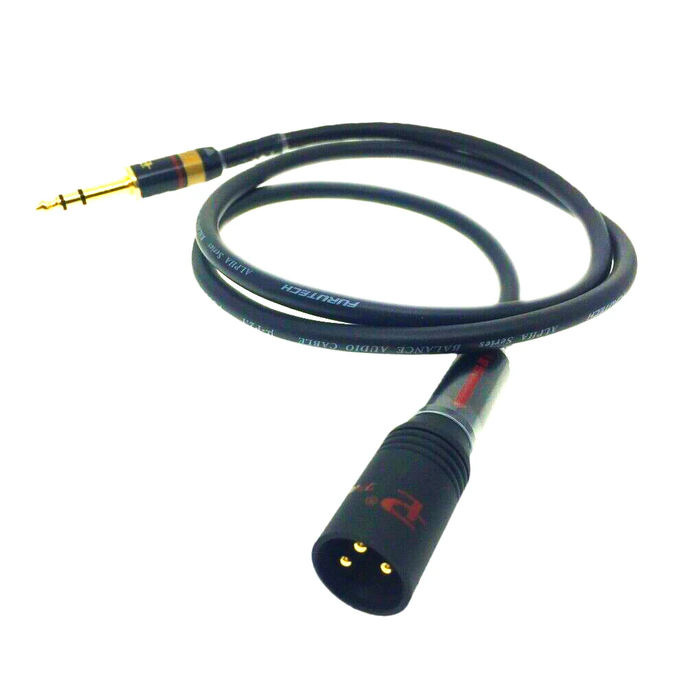 Hi Fi High End p2.1 аудио кабель соединить сбалансированный папа XLR разъем TRS| |