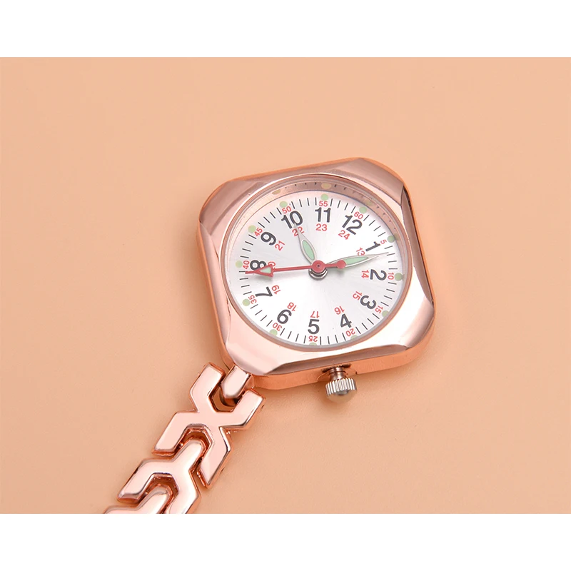 Квадратные часы для медсестры нагрудные карманные часы-брелок медицинские