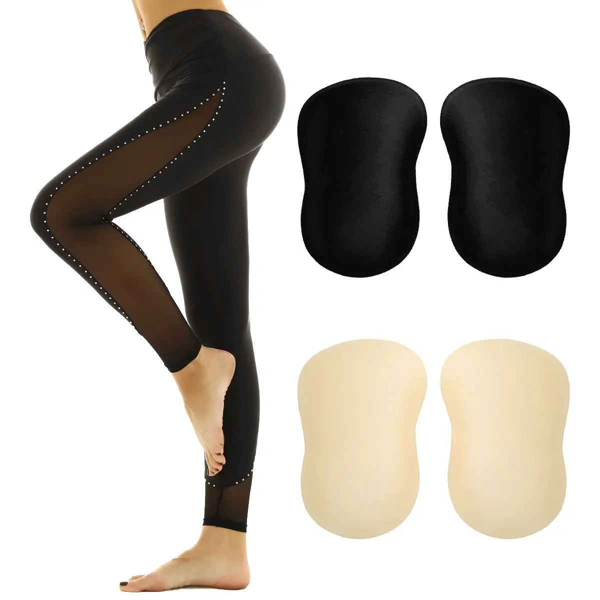 1 пара уплотненные губки для коррекции бедер|Заплатки| |