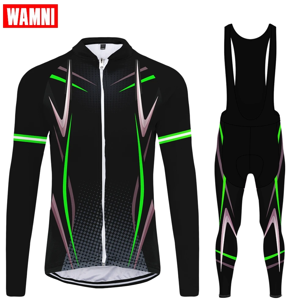 Женский комплект из джерси и брюк WAMNI с длинным рукавом | Спорт развлечения