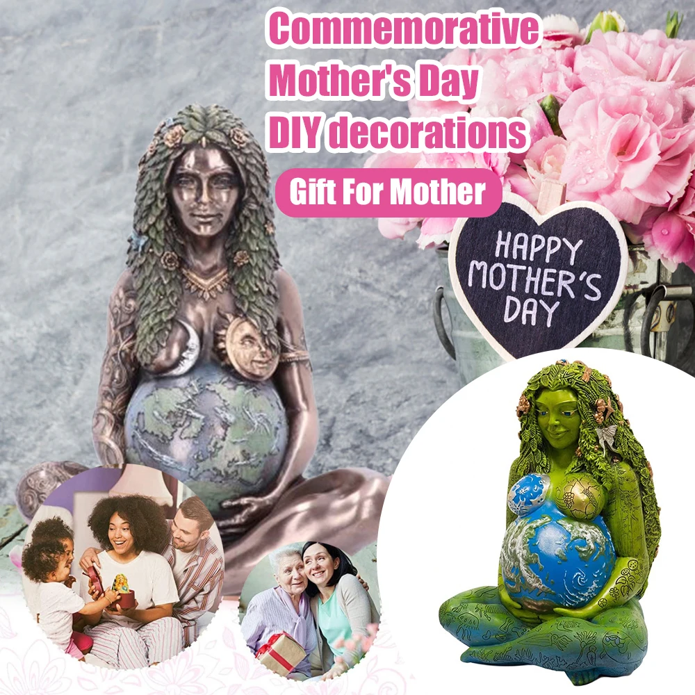 

Mother Earth Art Statue Decoration Decoration Goddess Statue Artist Home Decoration Gift Suitable for Family Outdoor Decoration