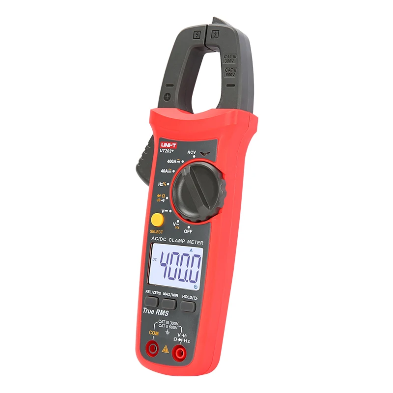 Цифровой мультиметр зажим UNI T UT201 +/UT202 +/UT202A +/UT203 +/UT204 + 400 600A с автоматическим