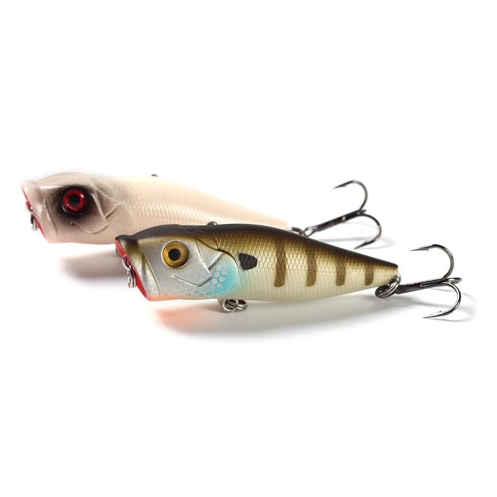 Topwater Popper приманка воблер 65 мм 8 г большой рот прогулочная рыболовная