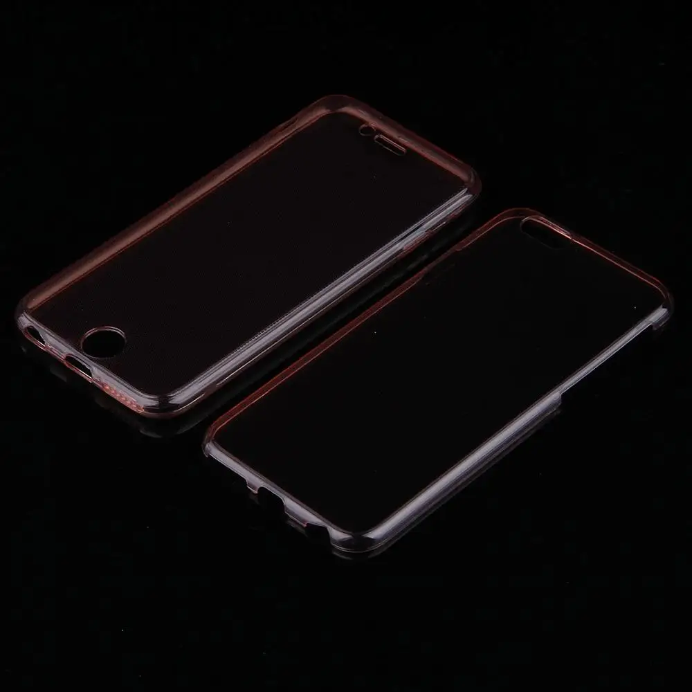 Haweel For iPhone 6&amp6s / 7 8 Cover 0.75mm Double-sided Ultra-thin Transparent TPU Protective Case for 6/ 6s 7/ Plus | Мобильные