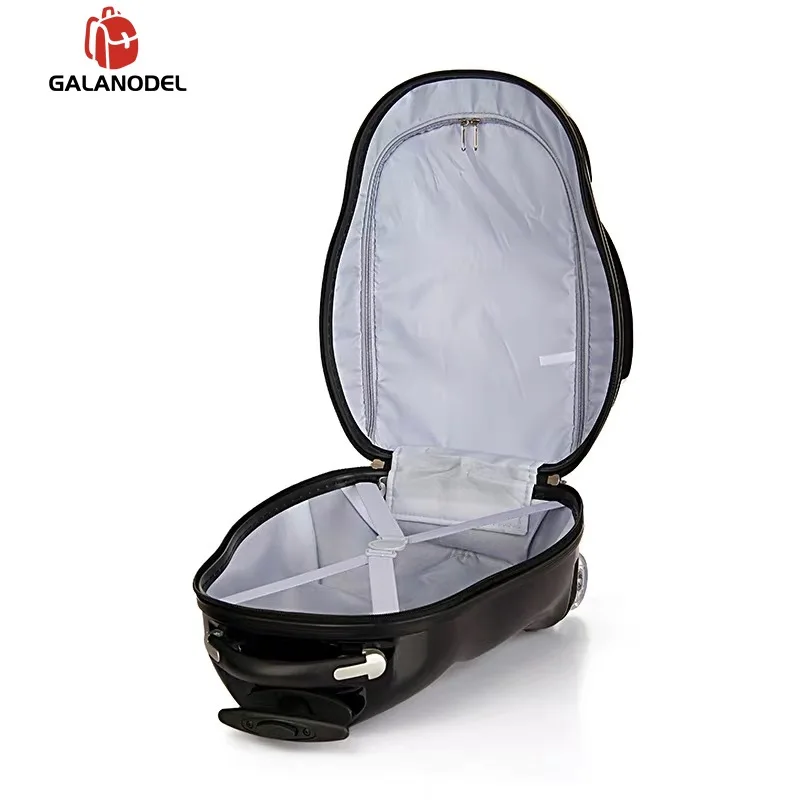 Новый Детский чемодан на колесиках с мультипликационным принтом для мальчиков