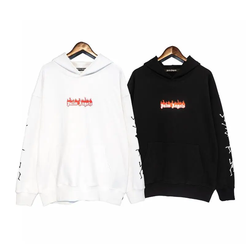

Новинка 2022, свитер унисекс с надписью «пальмовые Ангелы», уличная одежда, модная повседневная хлопковая толстовка, подарок бойфренду