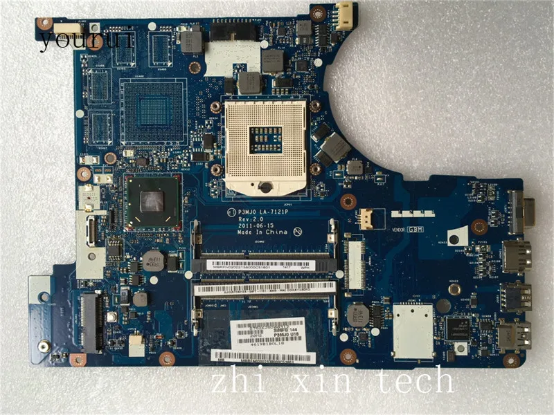 Для материнской платы Acer 3830TG MBRFN02002 MB.RFN02.002 P3MJ0 LA 7121P DDR3 Встроенная без чипсета vga