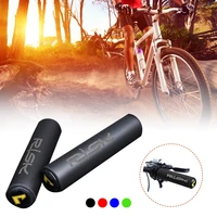 1 pair silicone bike grip ultra light anti slip shockproof detachable bicycle handles for comfortable cycling