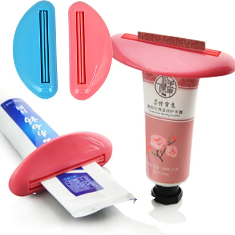 2 шт. зубная паста трубка соковыжималка домашняя пластиковый дозатор случайный