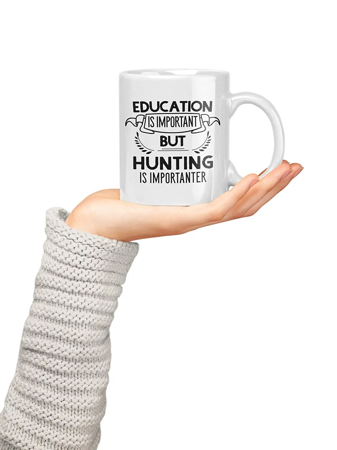 Подарок для охотника. Образование важно но Охота-это важный графин 11 унций