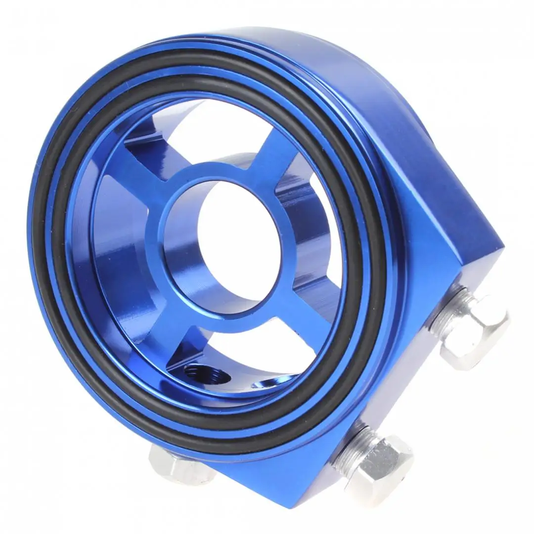 Универсальный гоночный спортивный JDM Алюминиевый Масляный/Манометр фильтр Кулер