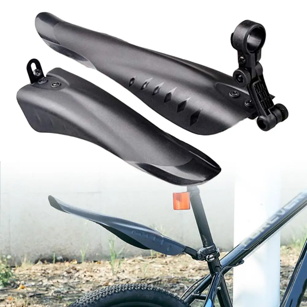 

2Pcs Bicycle Mudguard MTB Bike Fender Mud Guards Wings For Cycling Front Rear Fenders Easy To Assemble Lightest Bike Accessory