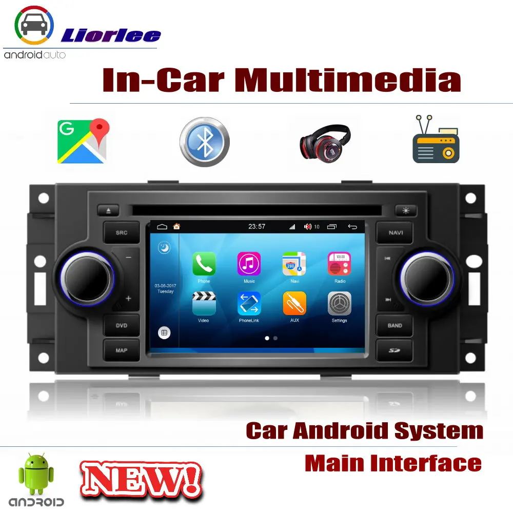 Для Dodge Magnum 2005-2008 Система Android HD Displayer Аудио Видео Стерео в приборной панели