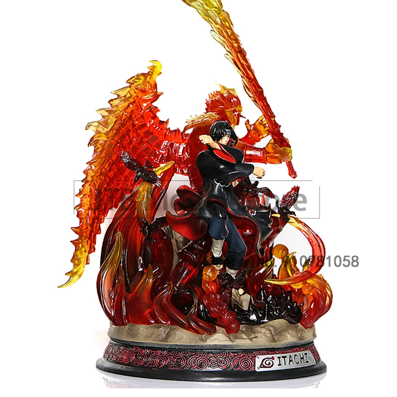 Экшн-фигурка Наруто Шипуден GK Uchiha Itachi Susanoo модель оверсайз 14 дюймов из
