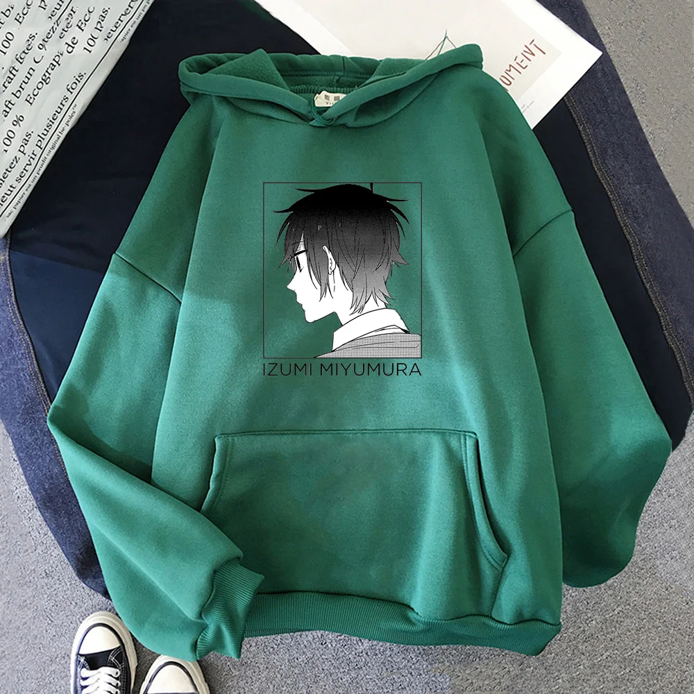 

Izumi Miyamura Print Hoodie Men Sweetshirts Long Sleeve Horimiya Hoody Itself Unisex Harajuku Graphic Streetwear Sudaderas Tops