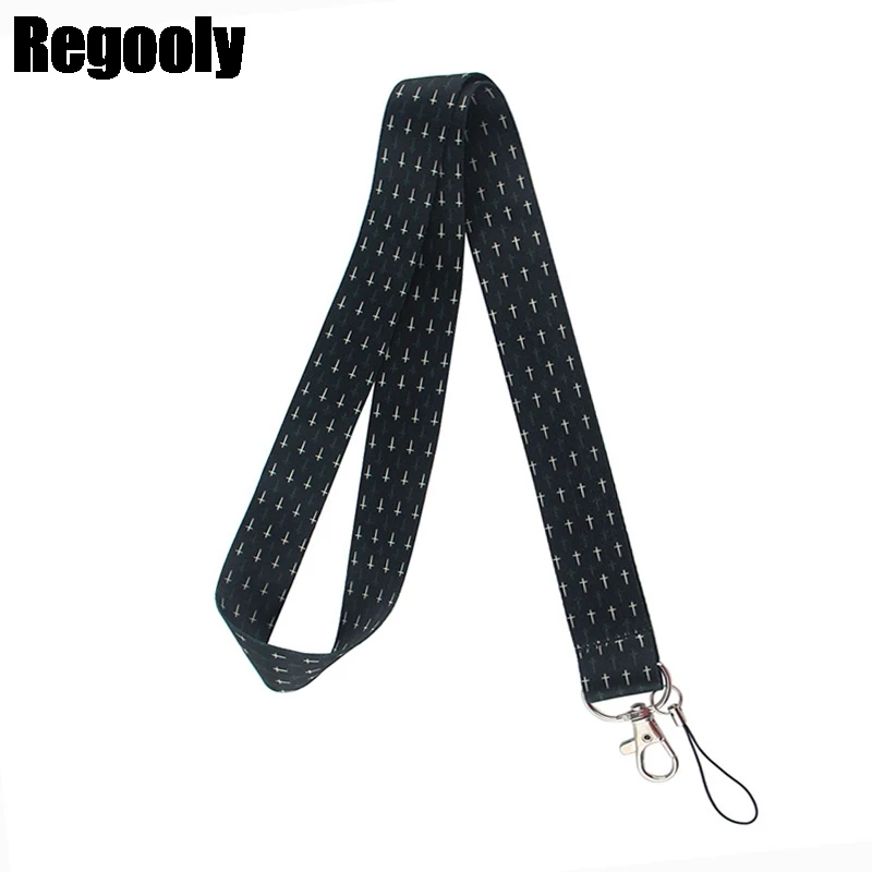 

10 шт. Святой мультфильм личность Иисус крест шнурки для ключ телефон шейный ремешок для Камера свисток удостоверение личности милый лямки