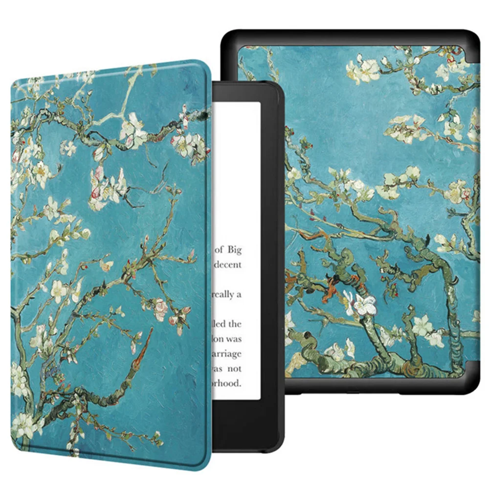 

Oil Painting Landscape Pattern Protective Cover For Kindle Paperwhite 5 2021 Cute Waterproof Case For Kindle Paperwhite 11th Gen