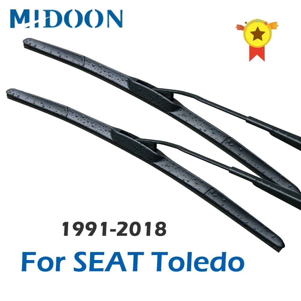 Щетки стеклоочистителя MIDOON для SEAT Toledo Mk4 подходят кнопочных рычагов/крючковых