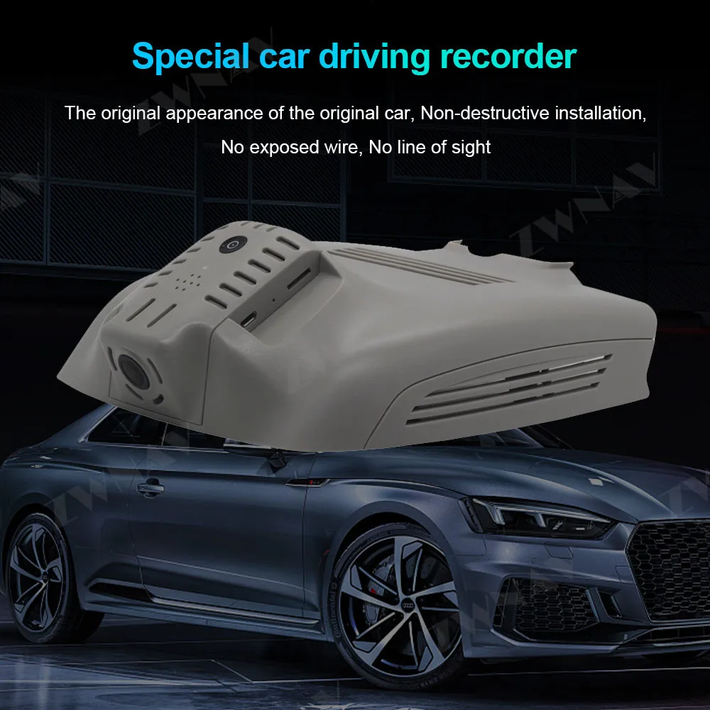 Автомобильный видеорегистратор DVR фронтальная камера HD ночное видение рекордер