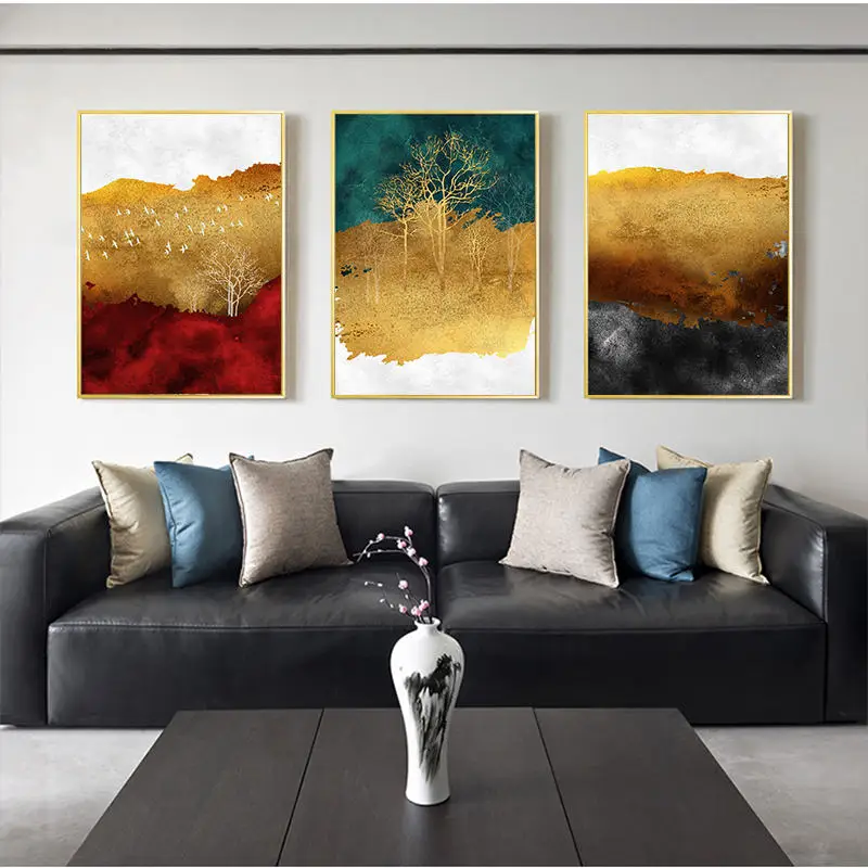 Абстрактные картины на холсте художественное оформление абстрактное золотое